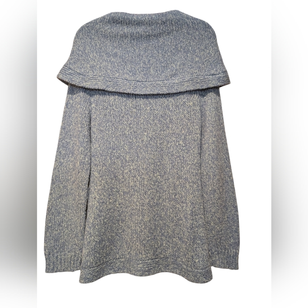 Anthropologie Sleeping On Snow Wool Blend Wide Collar Cardigan Sz S - Picture 2 of 8